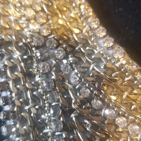 necklace Rhinestone collar - Picture 2 of 3